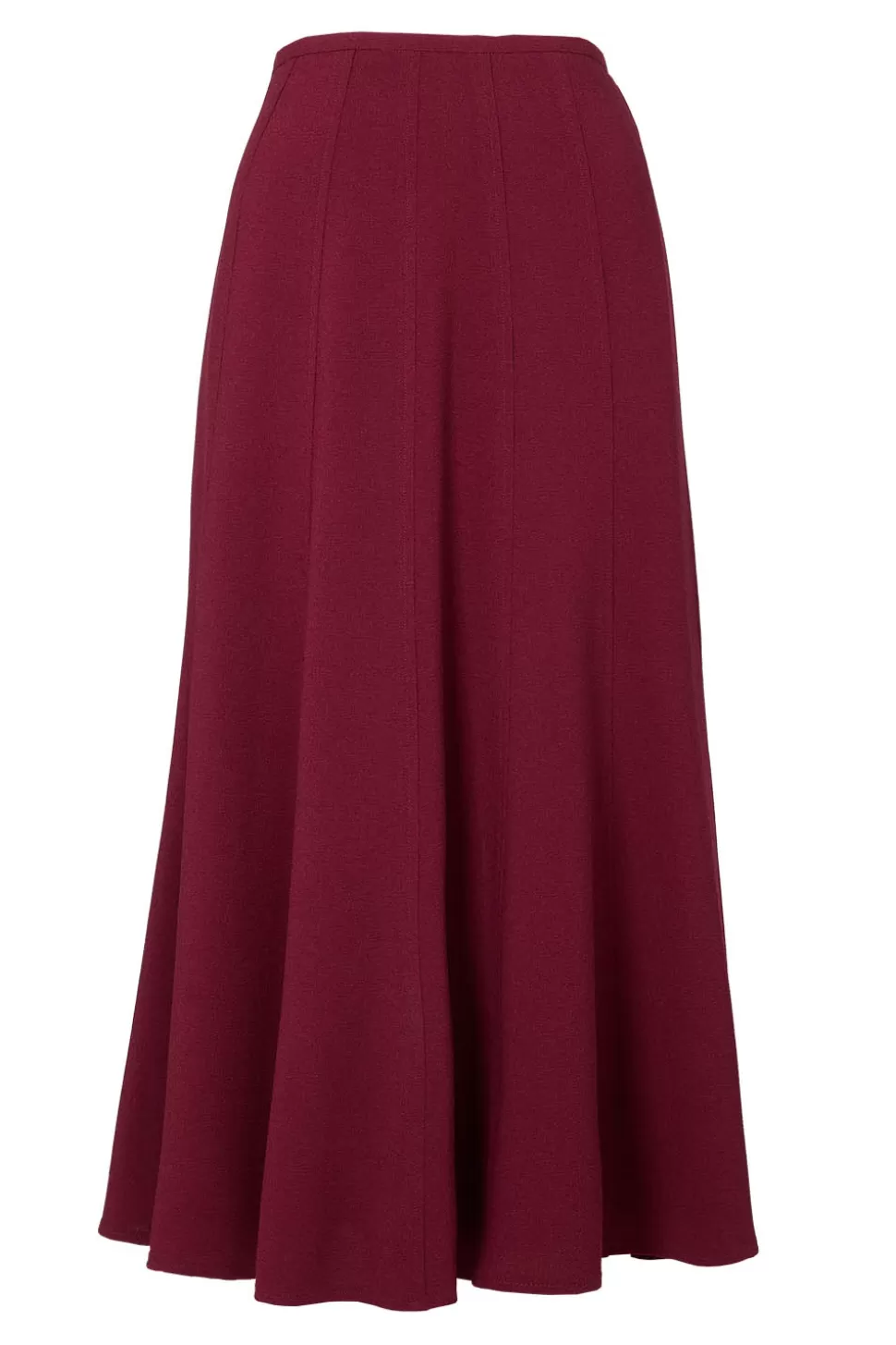 Clearance Cora Crepe Skirt-Wine Women Skirts