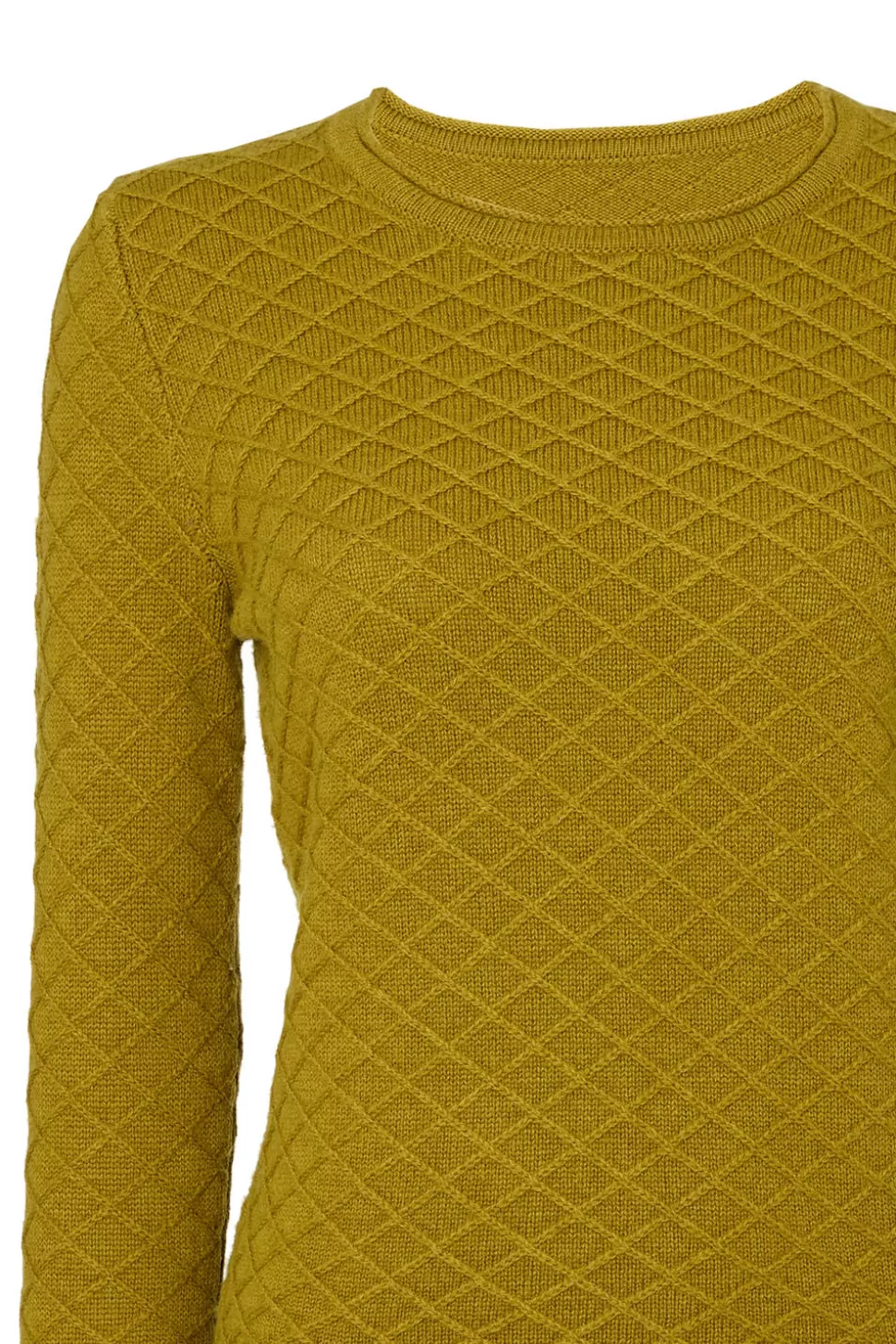 Clearance Lattice Sweater-Chartreuse Women Tops & Knitwear