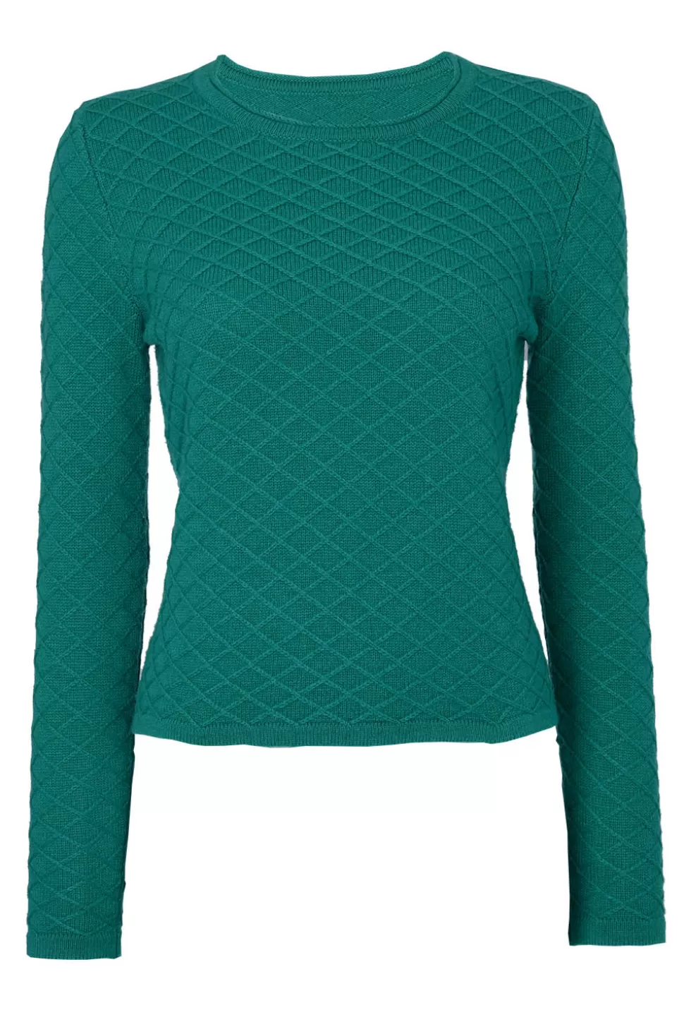 Discount Lattice Sweater-Jade Women Tops & Knitwear