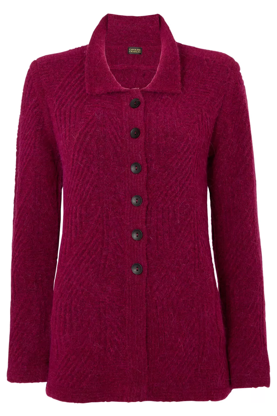 Cheap Virginia Cardigan-Raspberry Women Tops & Knitwear